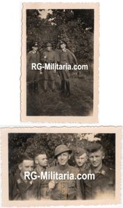 Original WW2 German Photo - Dutch POW soldier with Luftwaffe …