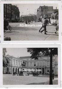 Original WW2 German Photo - German motor in The Hague, …