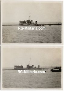 Original WW2 German Photo - Stuck military torpedo ship Hr. …
