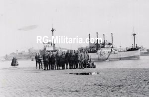 Original WW2 German Photo - German Wehrmacht in the Rotterdam …