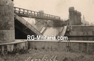 Original WW2 German Photo - Destroyed bridge in Maastricht, Holland, …
