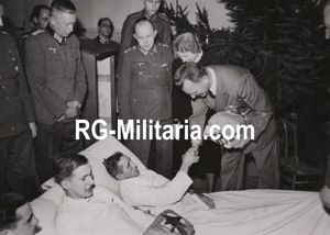 Original WW2 Dutch Collaboration Waffen SS Press Photo - Reichskommissar …