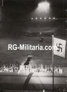 Original WW2 German Press Photo - Olympics, Olympic Games, opening …