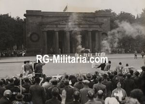 Original WW2 German Press Photo - Olympics, Olympic Games ceremony …