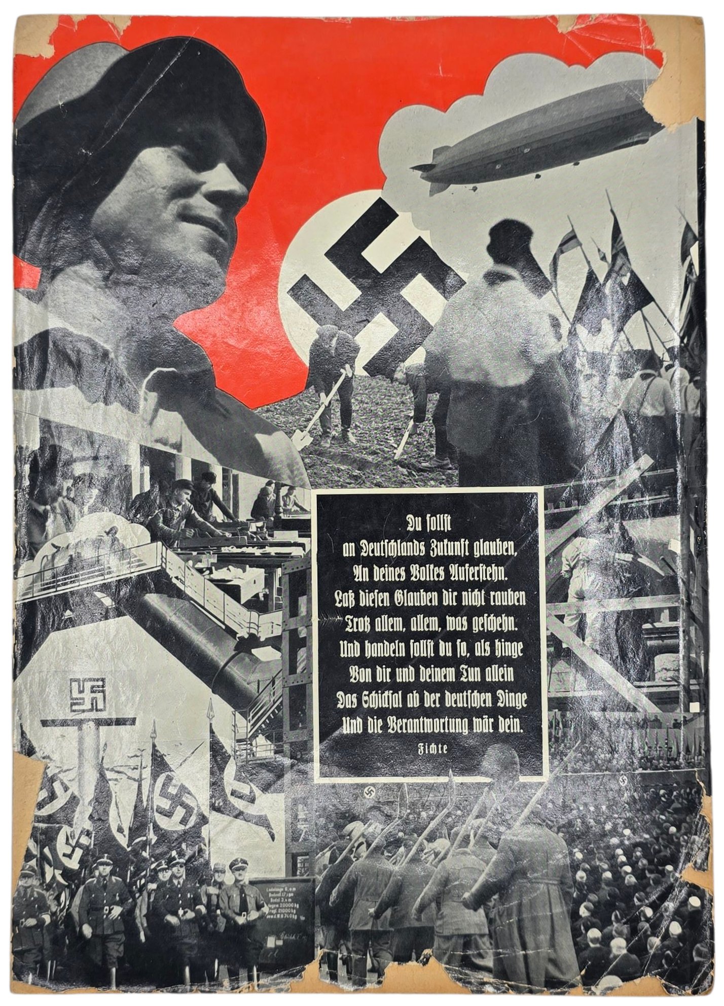 Original WW2 German Book - Deutsche Arbeit Sieg Heil! Bild-Dokumente vom Wiederaufbau, Reinhold Scharnke, Deutsche Kolonie in Utrecht (1934) — image 15