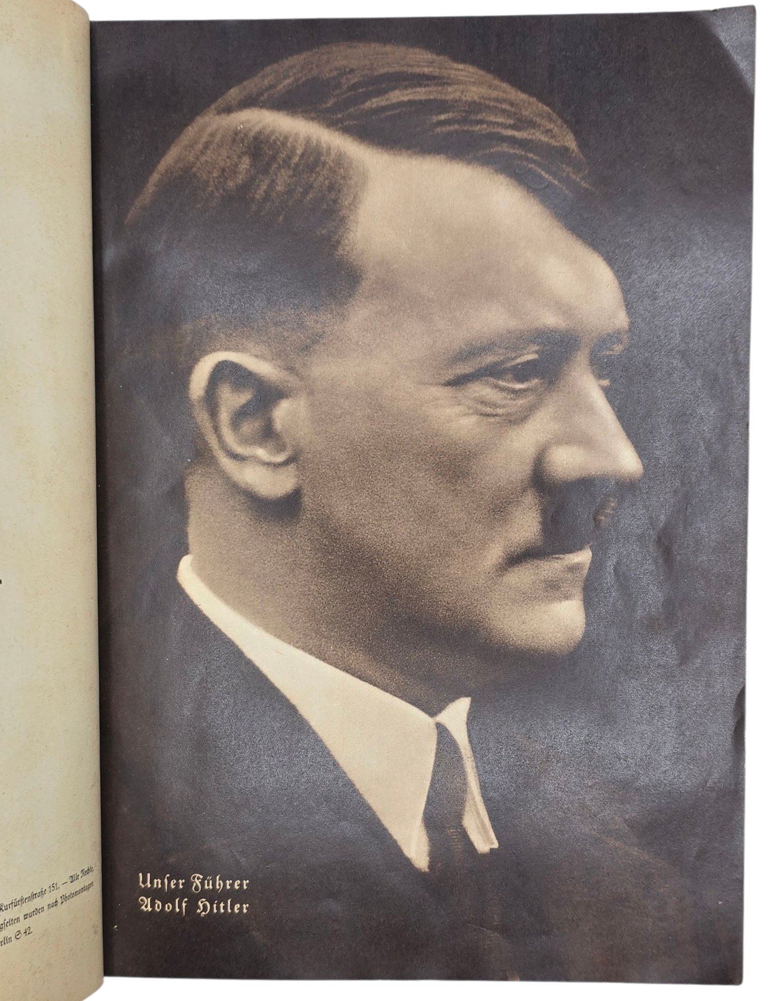 Original WW2 German Book - Deutsche Arbeit Sieg Heil! Bild-Dokumente vom Wiederaufbau, Reinhold Scharnke, Deutsche Kolonie in Utrecht (1934) — image 3