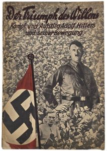 Original WW2 German Brochure - Der Triumph des Willens, Heinrich …