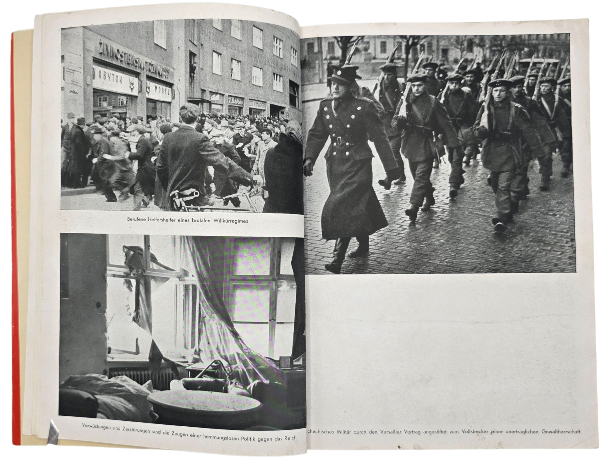 Original WW2 German Photo Book - Hitler in Böhmen Mähren Memel, Heinrich Hoffmann (1939) — image 3