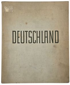Original WW2 German Book - Deutschland, Pay Christian Carstensen, Volk …