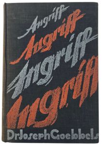 Original WW2 German Book - Der Angriff, Aufsätze aus der …