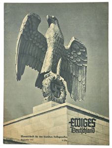 Original WW2 German Magazine - Ewiges Deutschland, Eagle, September (1937)