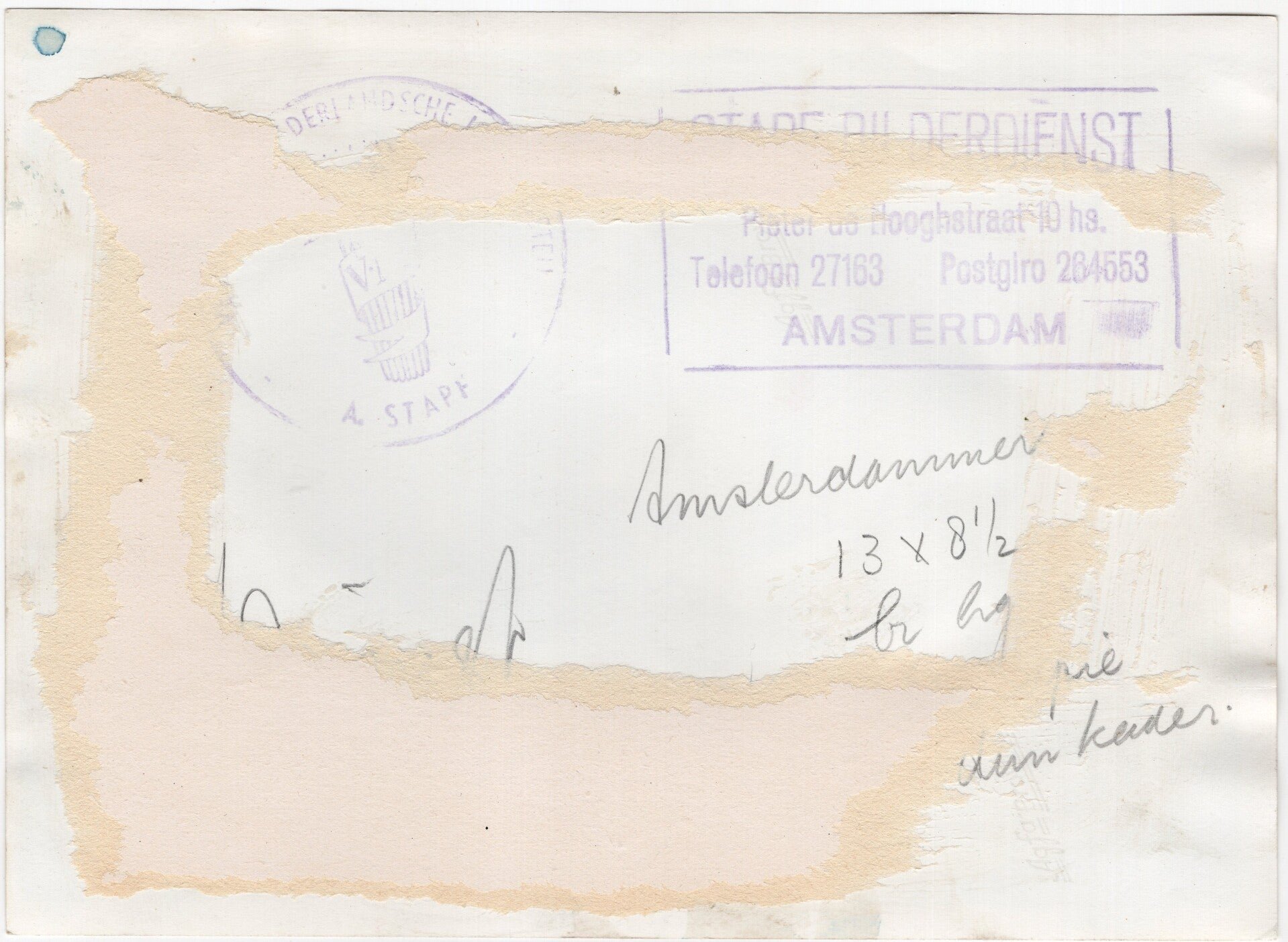 Original WW2 Dutch Collaboration NSB Press Photo - Anton Mussert and Tonny Kessler visit a wounded soldier — image 2