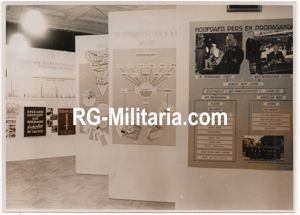 Original WW2 Dutch Collaboration NSB Press Photo - NSB exhibition …