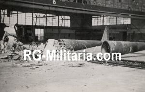 Original WW2 German Photo - Bombed Dutch LVA Fokker G1 …