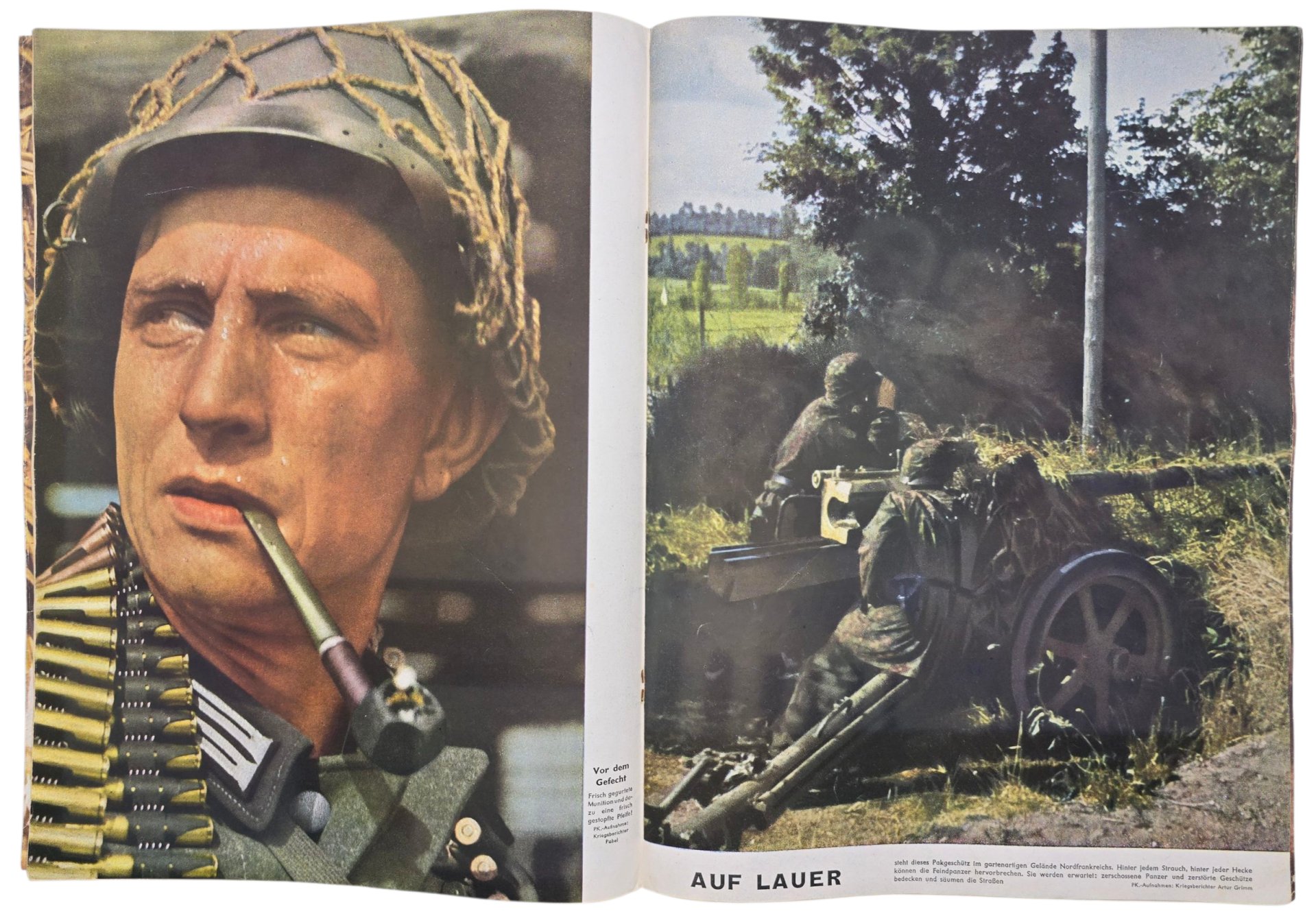 Original WW2 German Magazine - Signal No. 14. German language (1944) — image 3