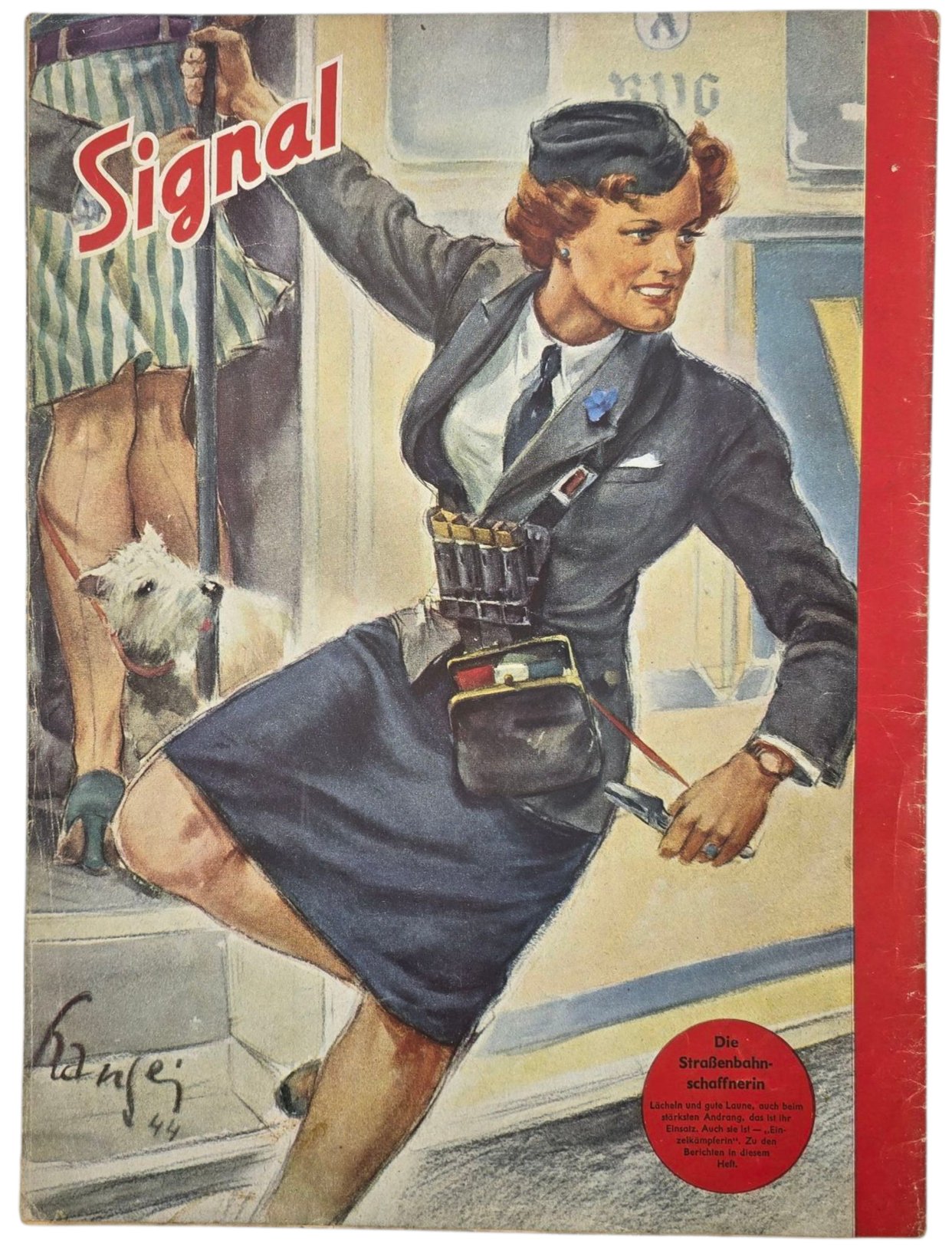 Original WW2 German Magazine - Signal No. 14. German language (1944) — image 5