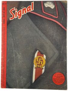 Original WW2 German Magazine - Signal No. 14. German language …