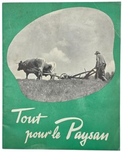 Original WW2 French Collaboration Brochure - Tout pour le Paysan