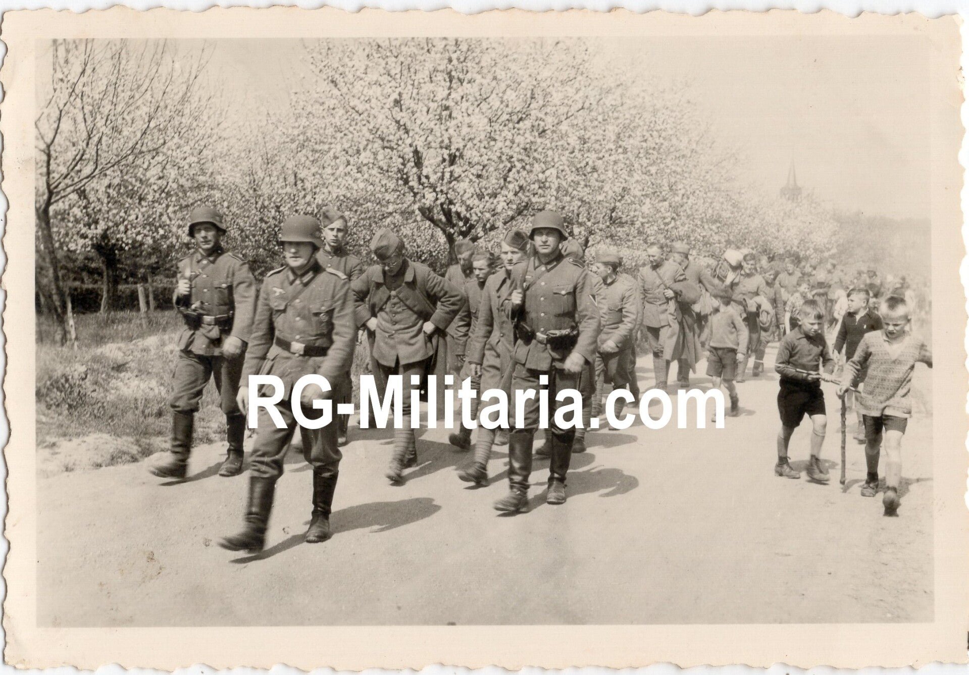 Original WW2 German Photo - Dutch POW soldiers, Holland, May (1940) — image 3