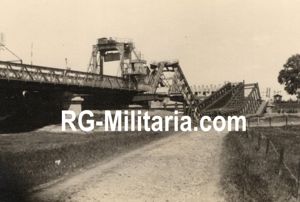 Original WW2 German Photo - Destroyed bridge in Zutphen, Holland, …