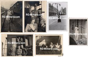 Original WW2 German Photo - German Luftwaffe with Dutch women, …