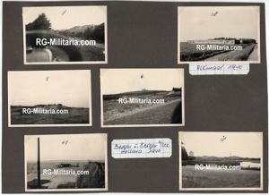 Original WW2 German Photo - Photo grouping Luftwaffe Fliegerhorst Bergen …