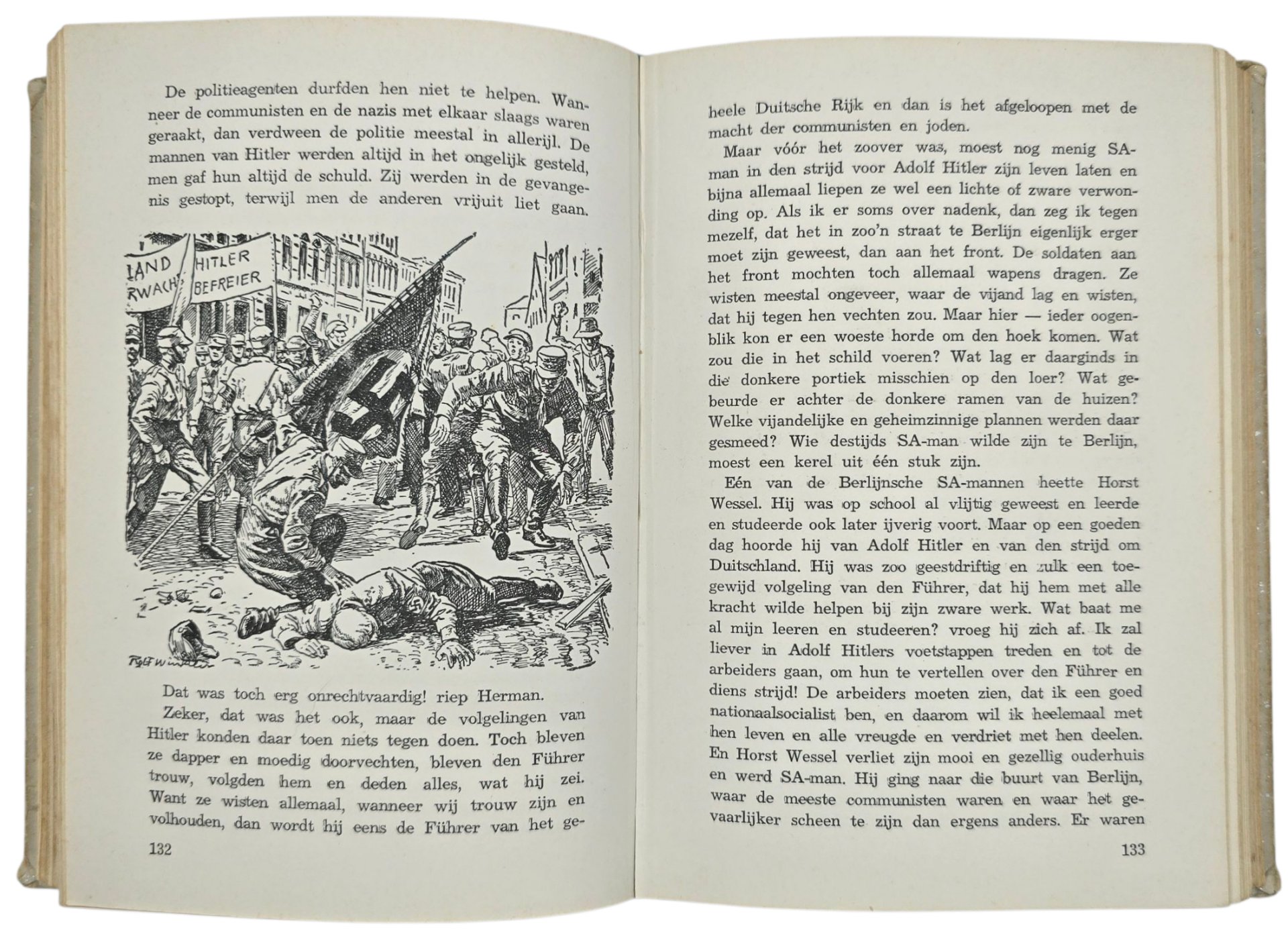 Original WW2 Dutch Collaboration Book - Moeder, vertel eens wat van Adolf Hitler!, Johanna Haarer, 2nd edition (1942) — image 5