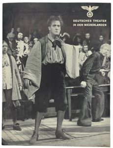 Original WW2 Dutch Collaboration Document - Deutsche Theater in den …