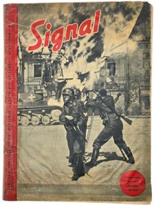 Original WW2 French Magazine - Signal No. 1, French language …