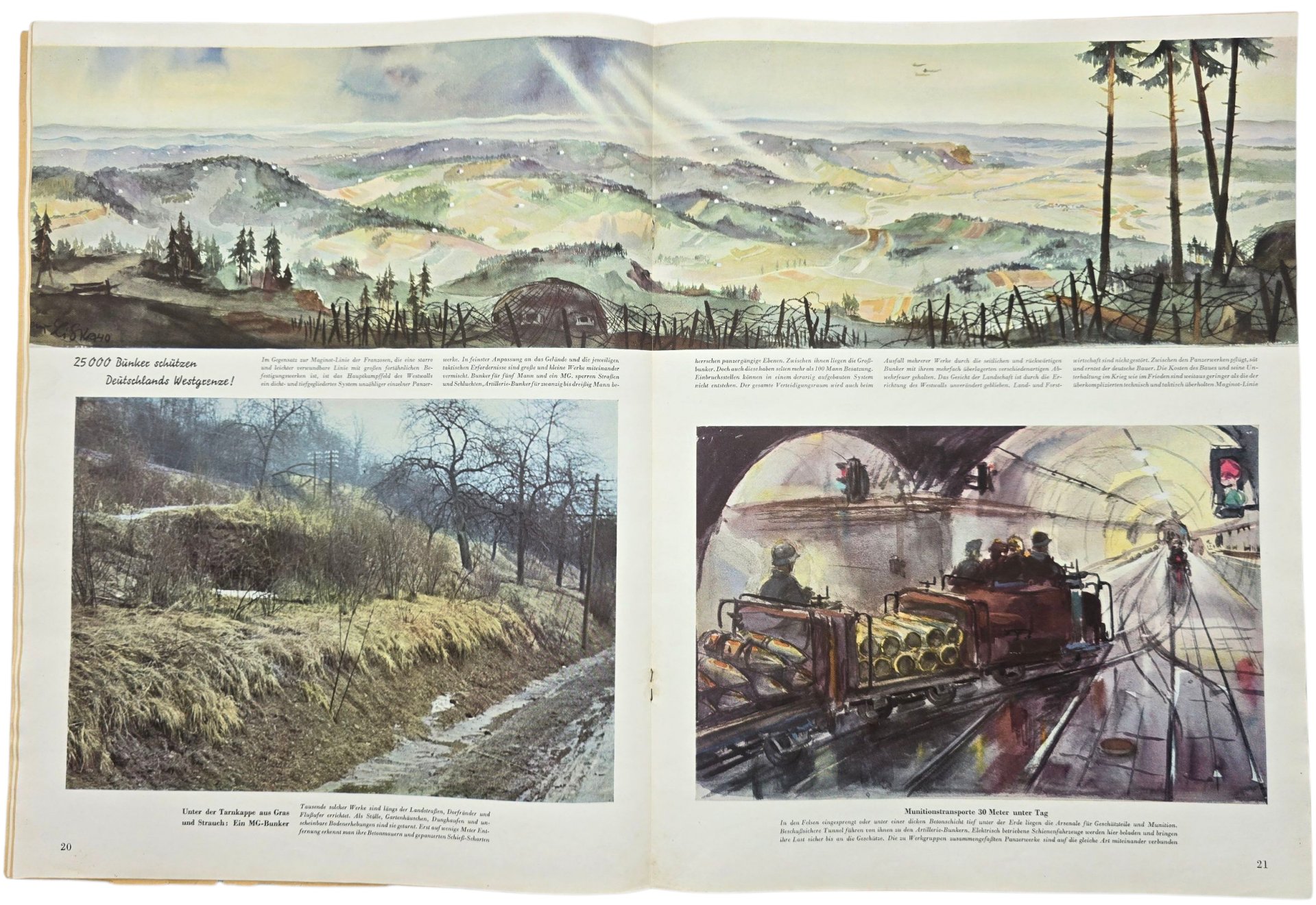 Original WW2 German Magazine - Signal No. 2, German language (1940) — image 3