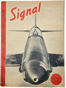 Original WW2 German Magazine - Signal No. 2, German language …