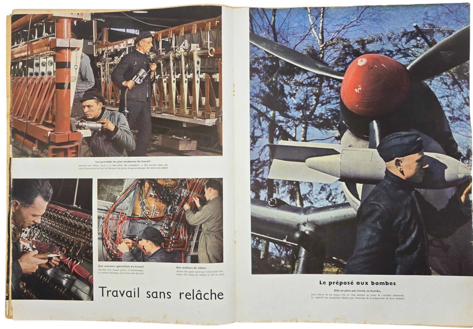 Original WW2 German Magazine - Signal No. 3. French language (1940) — image 4