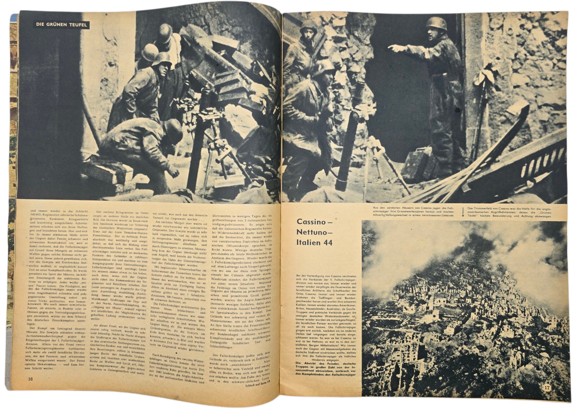 Original WW2 German Magazine - Signal No. 13. German language + Add On (1944) — image 3