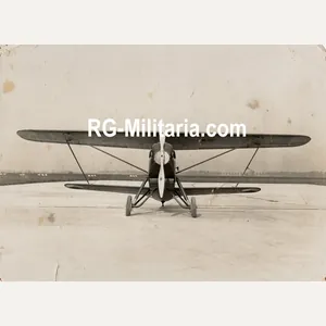 Original WW2 Dutch Photo - LVA Luchtvaartafdeeling Fokker D16 Curtis …