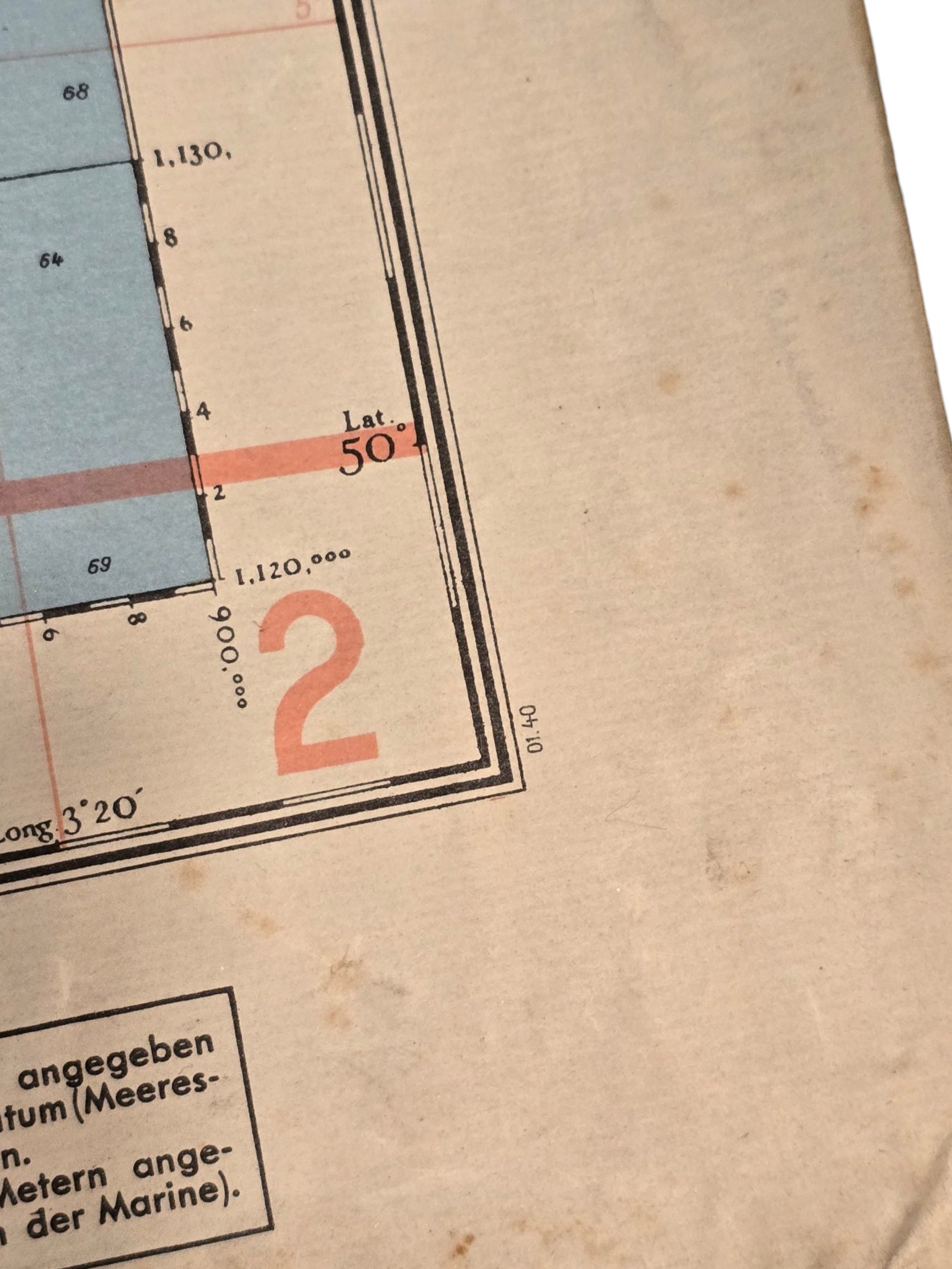 Original WW2 German Luftwaffe Map - Fliegerausgabe Great Britain England Nr. 10, Südwest-England (1940) — image 4