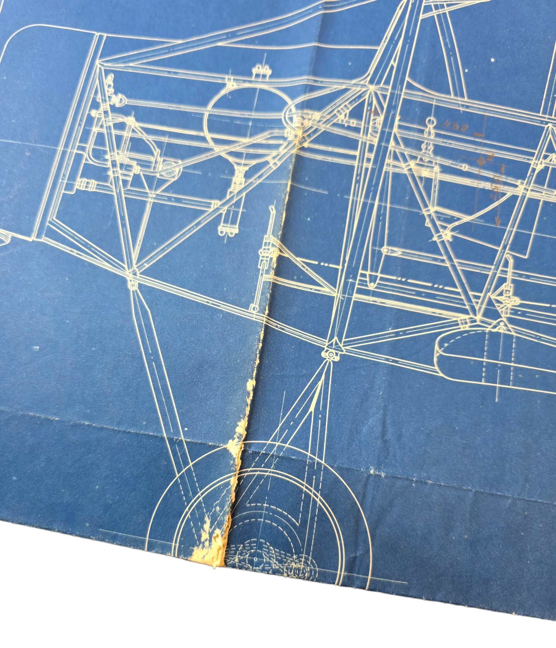 Original WW2 Dutch LVA Document - Fokker S IV airplane blueprint and contract Luchtvaartafdeeling Soesterberg (1924) — image 5