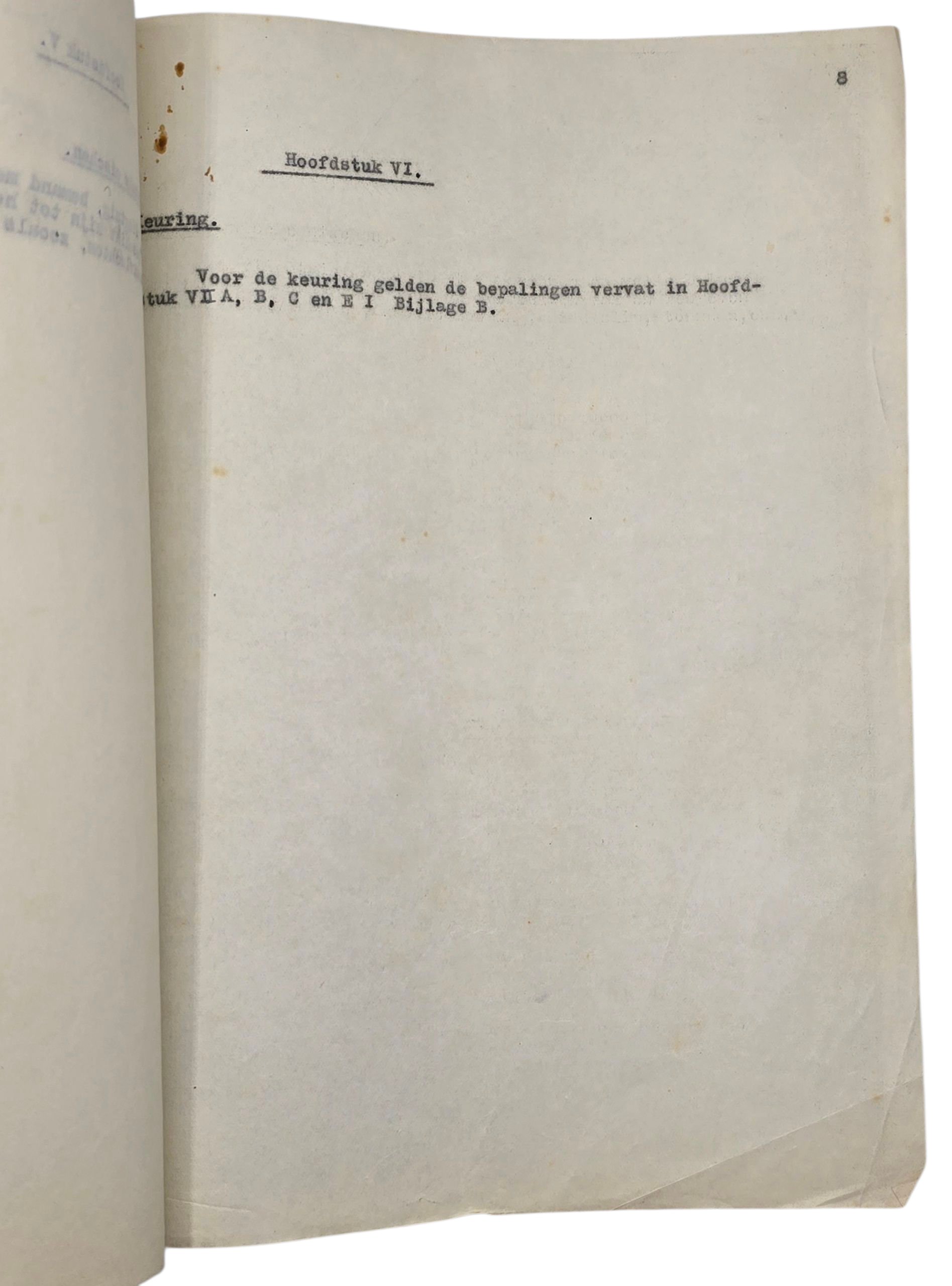 Original WW2 Dutch LVA Document - Fokker S IV airplane blueprint and contract Luchtvaartafdeeling Soesterberg (1924) — image 9
