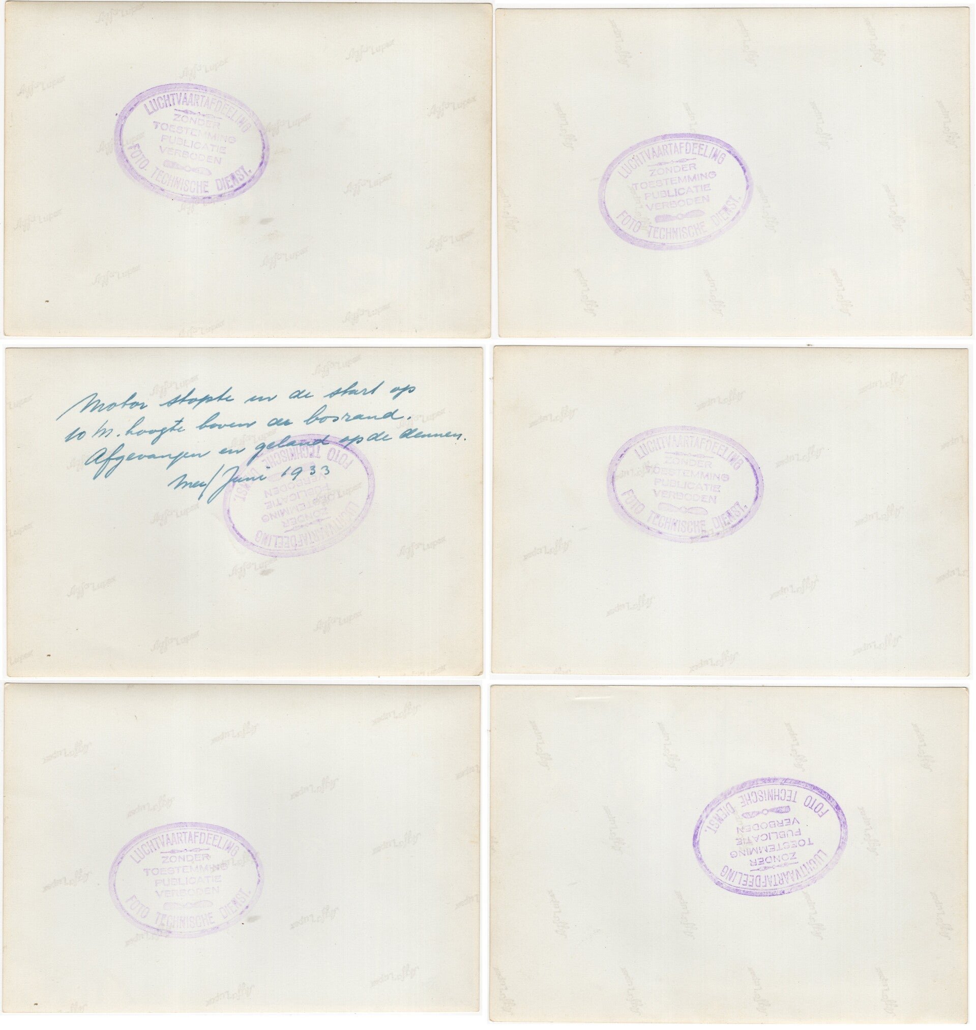 Original WW2 Dutch Photo - LVA Luchtvaartafdeeling Crashed Fokker C1 '494' series (1933) — image 2