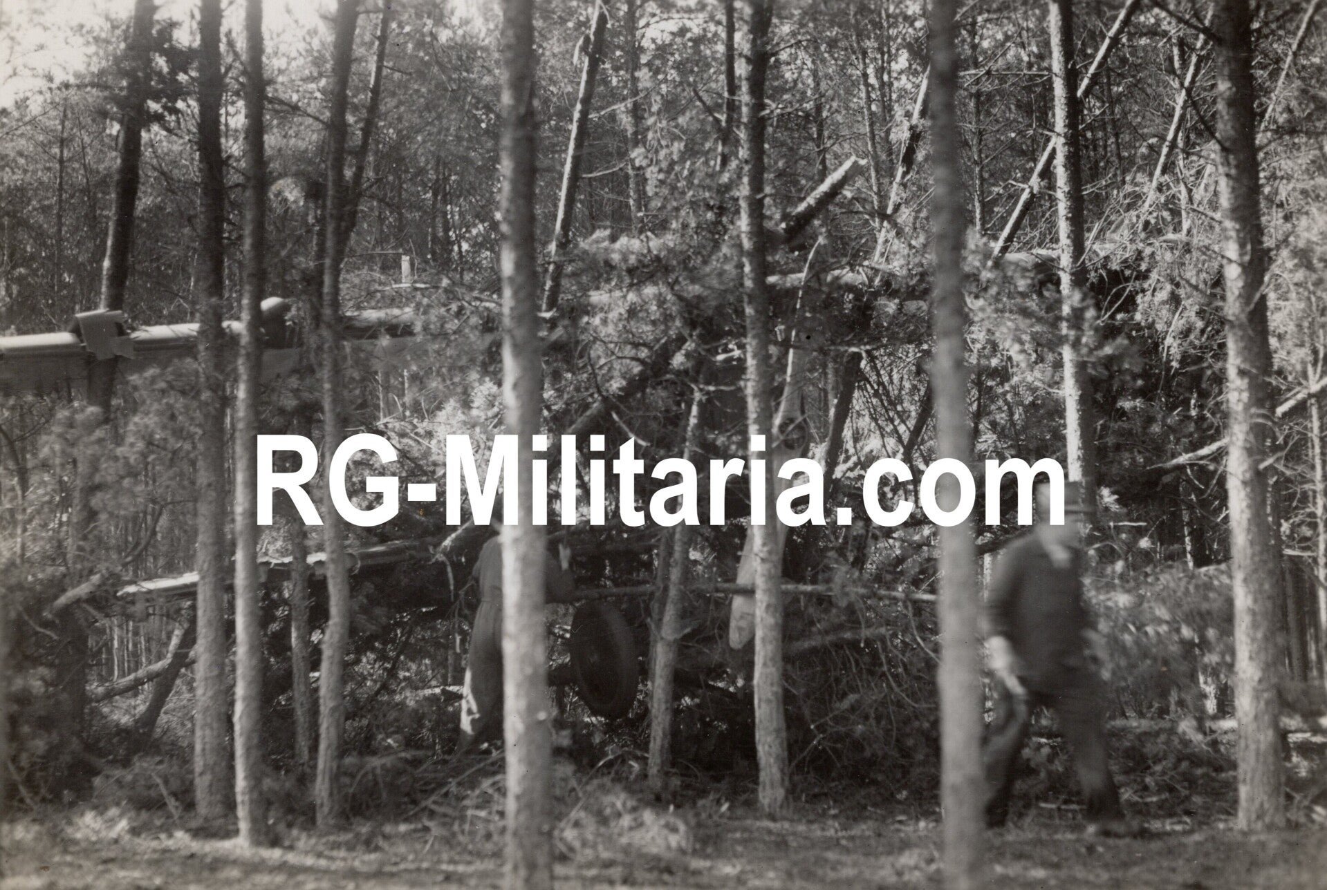 Original WW2 Dutch Photo - LVA Luchtvaartafdeeling Crashed Fokker C1 '494' series (1933) — image 6