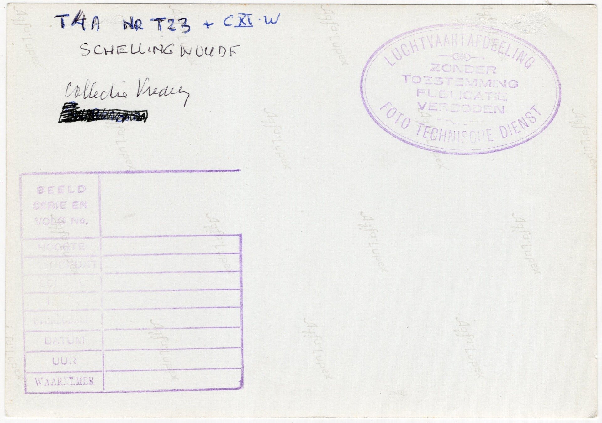 Original WW2 Dutch Photo - LVA Luchtvaartafdeeling aerial photo Schellingwoude water airfield with Fokker T4 T-23, Amsterdam — image 2