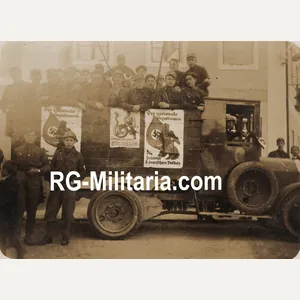 Original WW2 German NSDAP Photo - Early NSDAP group photo