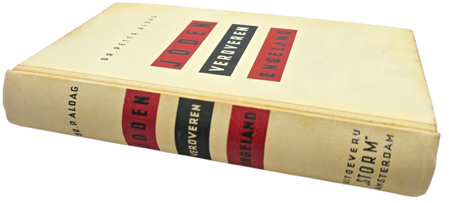 Original WW2 Dutch Antisemitic Waffen SS Book - Joden veroveren Engeland, Peter Aldag (1943) — image 6