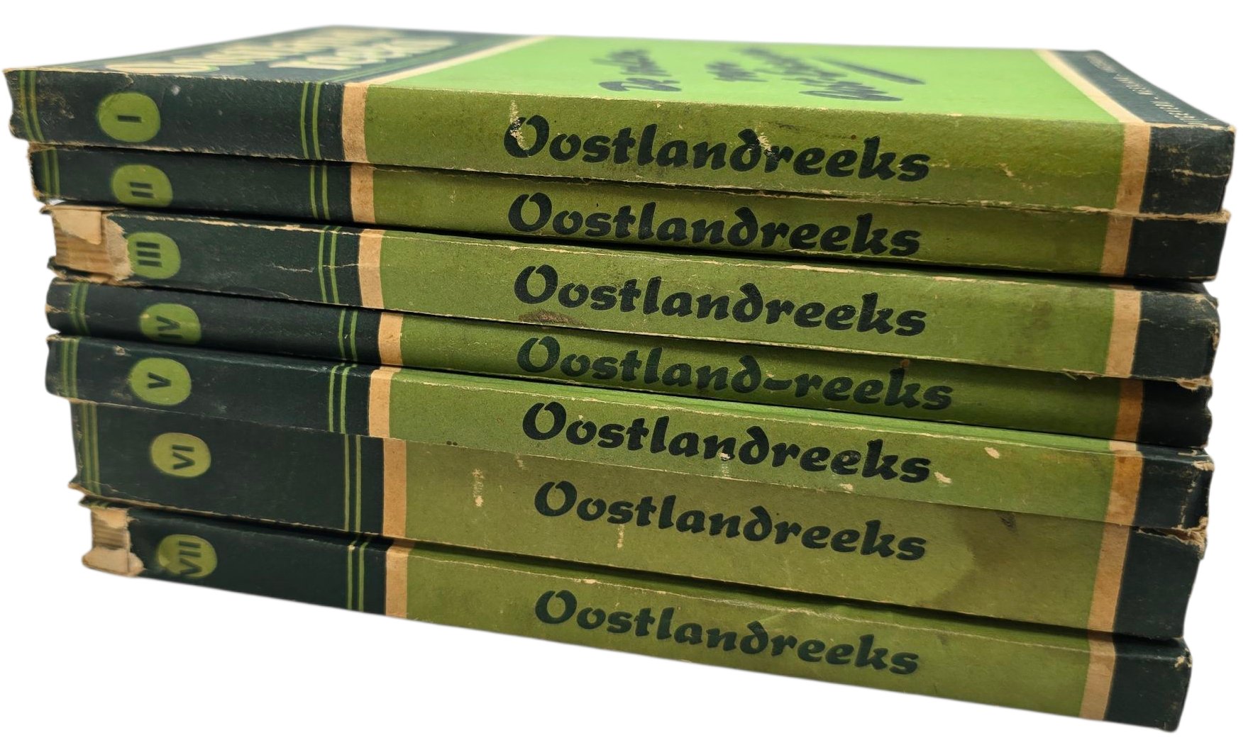 Original WW2 Dutch Collaboration NSB Book - Complete Oostlandreeks series, Lammertse (1943) — image 2