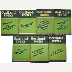 Original WW2 Dutch Collaboration NSB Book - Complete Oostlandreeks series, …