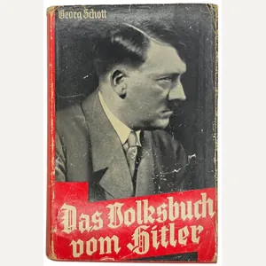 Original WW2 German NSDAP Book - Das Volksbuch vom Hitler, …