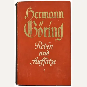 Original WW2 German Book - Reden und Aufsätze, Hermann Göring …