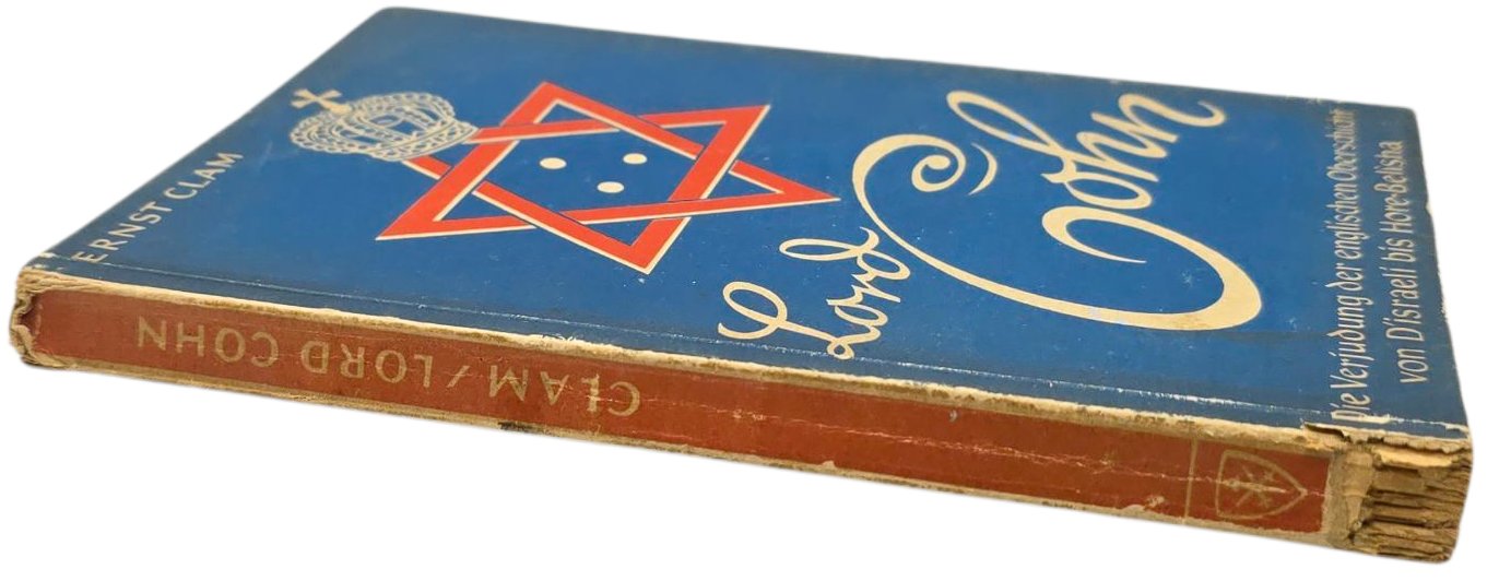 Original WW2 German Book - Lord Cohn, Die Verjudung der nglischen Oberschicht von D'Israeli bis Hore-Belisha, Ernst Clam (1940) — image 10