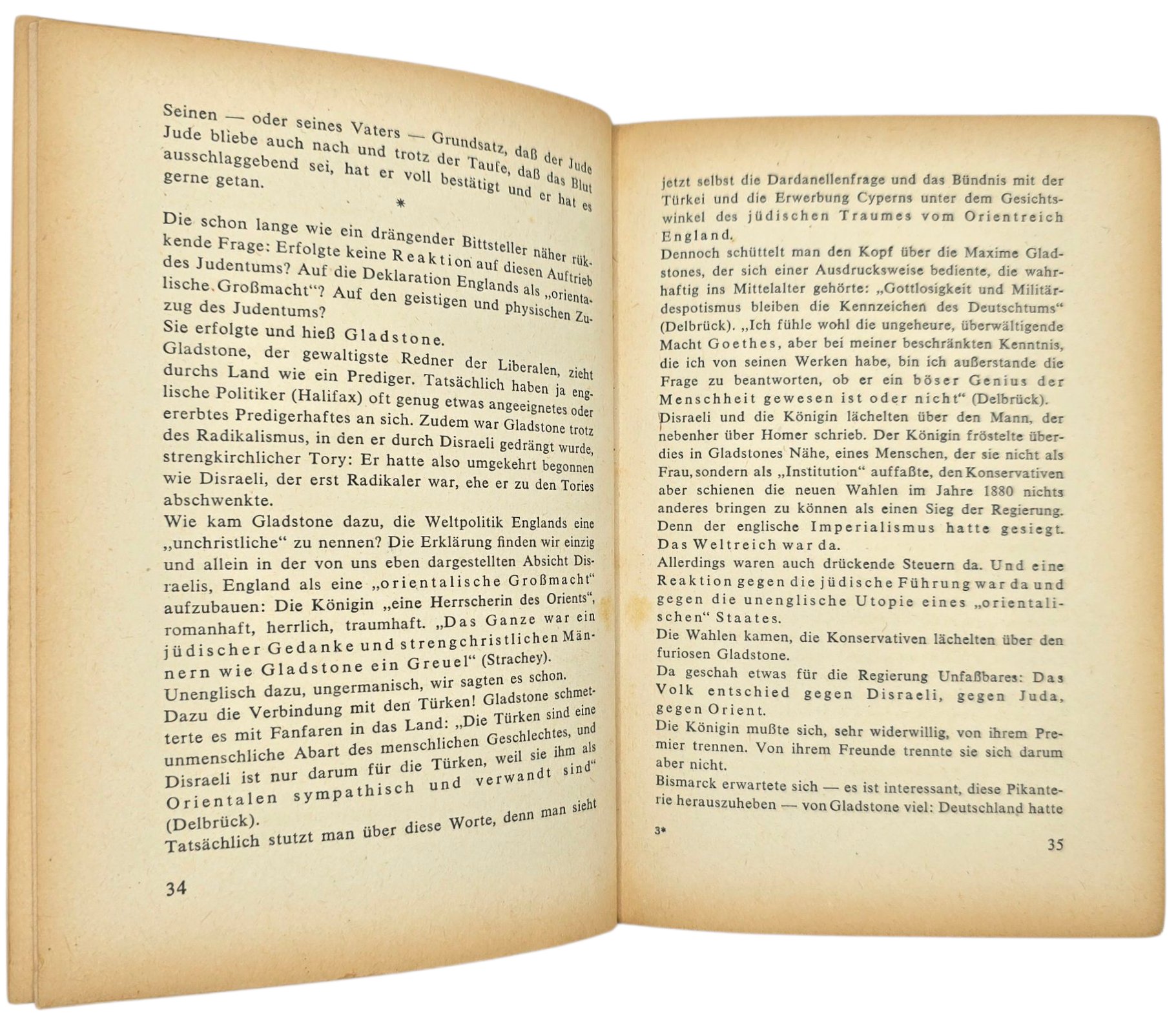Original WW2 German Book - Lord Cohn, Die Verjudung der nglischen Oberschicht von D'Israeli bis Hore-Belisha, Ernst Clam (1940) — image 5