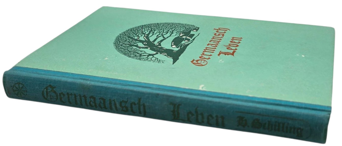Original WW2 Dutch Collaboration NSB Book - Germaansche Leven, H. Schilling (1942) — image 6