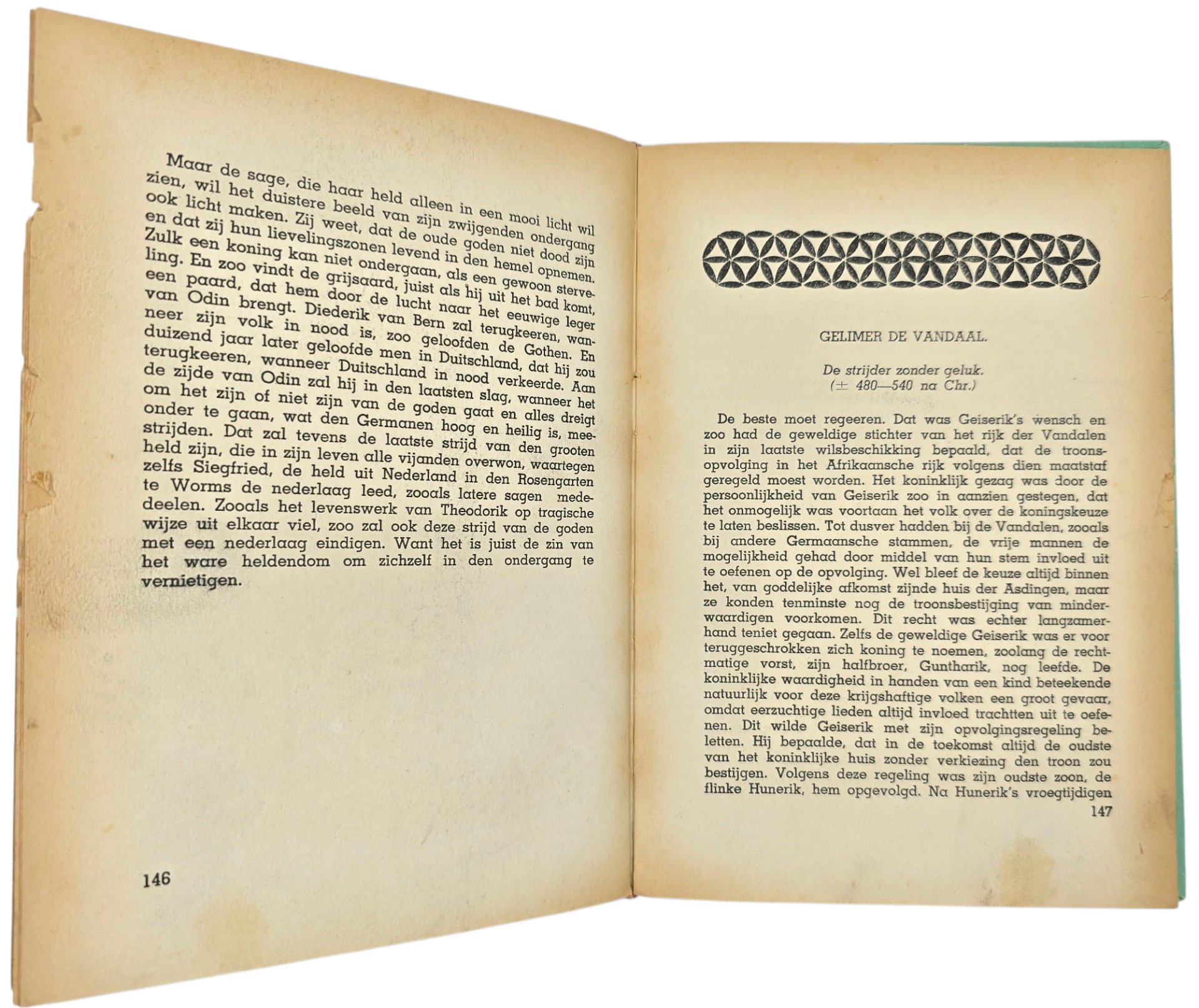 Original WW2 Dutch Collaboration NSB Book - Germaansche Leiders, H. Schilling (1942) — image 6